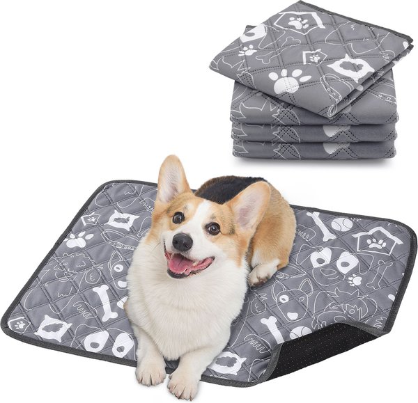 Show full view: Ownpets Washable Reusable & Non-Slip Playpen Dog Training Potty & Pee Pads, 4-pack slide 1 of 9