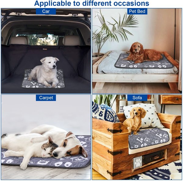 Show full view: Ownpets Washable Reusable & Non-Slip Playpen Dog Training Potty & Pee Pads, 4-pack slide 8 of 9