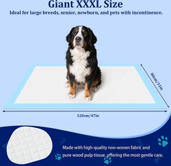 Ownpets X-Large Dog Training Pads, 47x31-in, 20 count slide 2 of 8