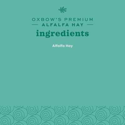 Show full view: Oxbow Alfalfa Small-PET Food, 40-oz bag slide 8 of 9