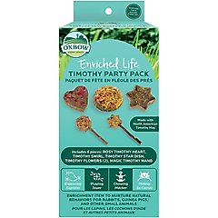 Oxbow Animal Health Enriched Life Timothy Party Pack Small Animal Toy