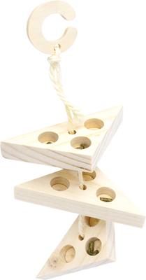 Show full view: Oxbow Animal Health Enriched Life Triangle Tilt 'n Treat Small Animal Toy slide 3 of 4