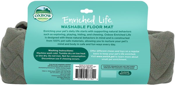 Oxbow Animal Health Enriched Life Washable Floor Mat