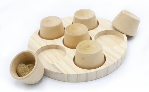 Show full view: Oxbow Animal Health Enriched Life Wooden Puzzler Small Animal Toy slide 5 of 8