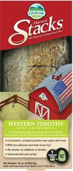 Oxbow Animal Health Harvest Hay Stacks Western Timothy Hay with Chamomile All Natural Hay for Rabbits, Guinea Pigs, Chinchillas, Hamsters & Gerbils, 35-oz.