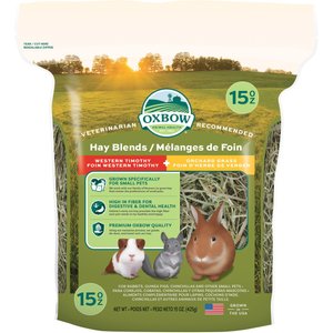 Oxbow Animal Health Oxbow Hay Blends Western Timothy & Orchard, 15-oz bag