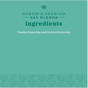 Oxbow Animal Health Oxbow Hay Blends Western Timothy & Orchard, 15-oz bag