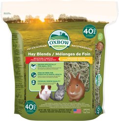 Oxbow Animal Health Oxbow Hay Blends Western Timothy & Orchard, 40-oz bag
