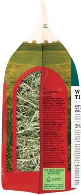 Show full view: Oxbow Animal Health Western Timothy Hay All Natural Hay for Rabbits, Guinea Pigs, Chinchillas, Hamsters & Gerbils, 15-oz. slide 4 of 12