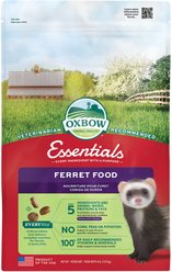 Oxbow Animal Healthy Essentials Natural Pellets Ferret Food, 4-lb bag