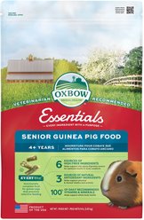 Oxbow Animal Healthy Essentials Natural Pellets Senior Guinea Pig Food, 8-lb bag