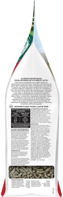 Show full view: Oxbow Animal Healthy Essentials Natural Pellets Senior Rabbit Food, 8-lb bag slide 4 of 10