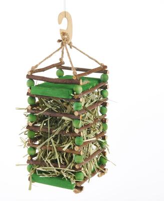 Show full view: Oxbow Apple Stick Hay Small Animal Feeder slide 4 of 10