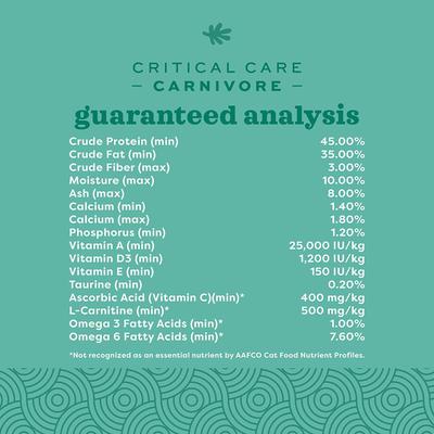 Show full view: Oxbow Critical Care Carnivore Small-Pet Supplement, 70-gm bag slide 6 of 7