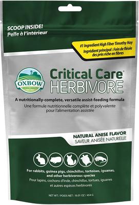 OXBOW Herbi Care ハービィケア 454g OXBOW Critical Care Herbivore Anise Small-Pet Health Supplement