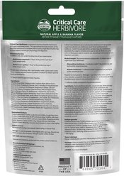 Oxbow Critical Care Herbivore Apple-Banana Small-Pet Health Supplement, 141-gm bag slide 2 of 6