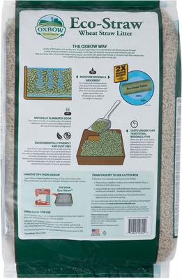 Show full view: Oxbow Eco-Straw Pelleted Wheat Straw Small Animal Litter, 20-lb bag slide 2 of 13