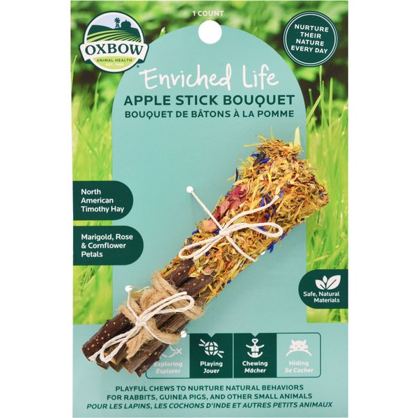 Oxbow Enriched Life Rainbow Knot Stick Small Animal Toy