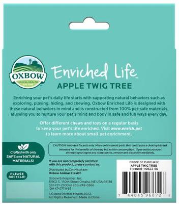 Show full view: Oxbow Enriched Life Apple Twig Tree Small Pet Toy slide 2 of 9