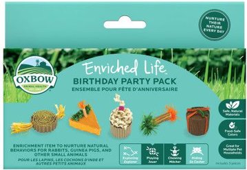 Oxbow Enriched Life Birthday Party Pack Small Pet Toy