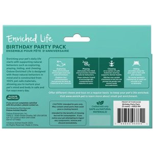 Oxbow Enriched Life Birthday Party Pack Small Pet Toy