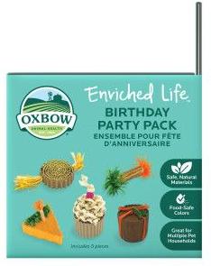 Show full view: Oxbow Enriched Life Birthday Party Pack Small Pet Toy slide 4 of 10