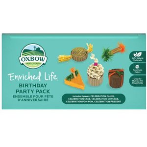 Oxbow Enriched Life Birthday Party Pack Small Pet Toy