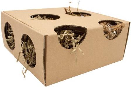 Show full view: Oxbow Enriched Life Burrow Box Small Pet Toy slide 5 of 6