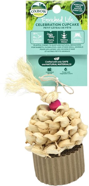 Oxbow Enriched Life Celebration Cupcake Oxbow Enriched Life Celebration Cupcake