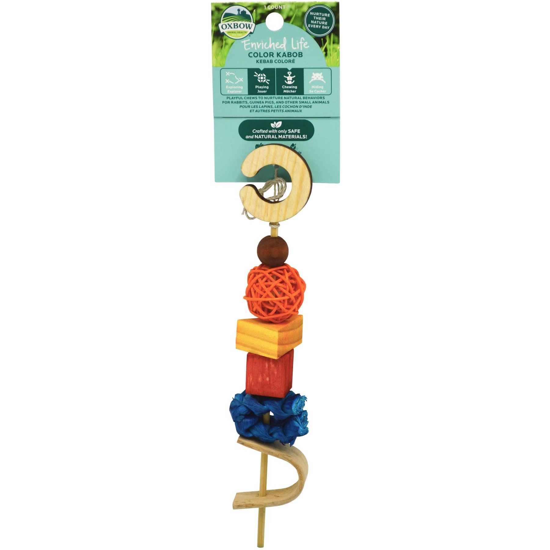 Oxbow Enriched Life Color Kabob Small Animal Toy
