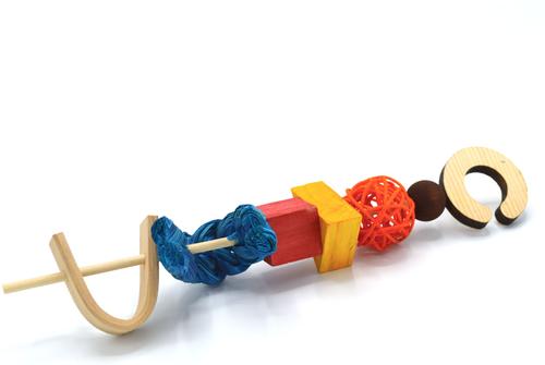 Show full view: Oxbow Enriched Life Color Kabob Small Animal Toy slide 3 of 9