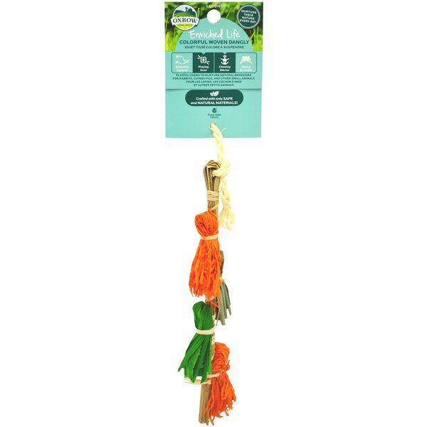 Oxbow Enriched Life Natural Play Dangly Small Animal Toy, Style Varies