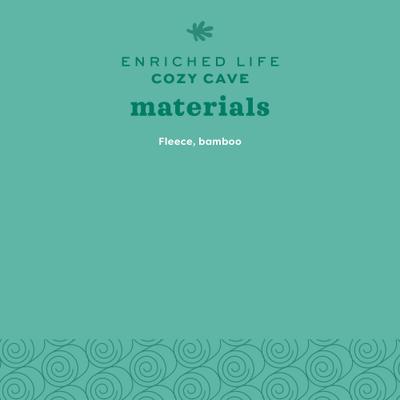 Show full view: Oxbow Enriched Life Cozy Cave Small Pet Hideout, Large slide 8 of 10