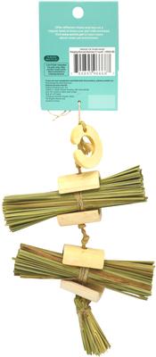 Show full view: Oxbow Enriched Life Hanging Bulrush Bunches Small Animal Toy slide 2 of 10