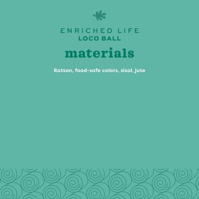 Show full view: Oxbow Enriched Life Loco Ball Small Animal Toy slide 7 of 10