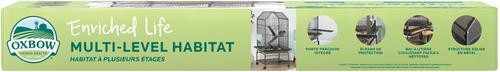 Show full view: Oxbow Enriched Life Multi-Level Small Animal Habitat slide 3 of 9
