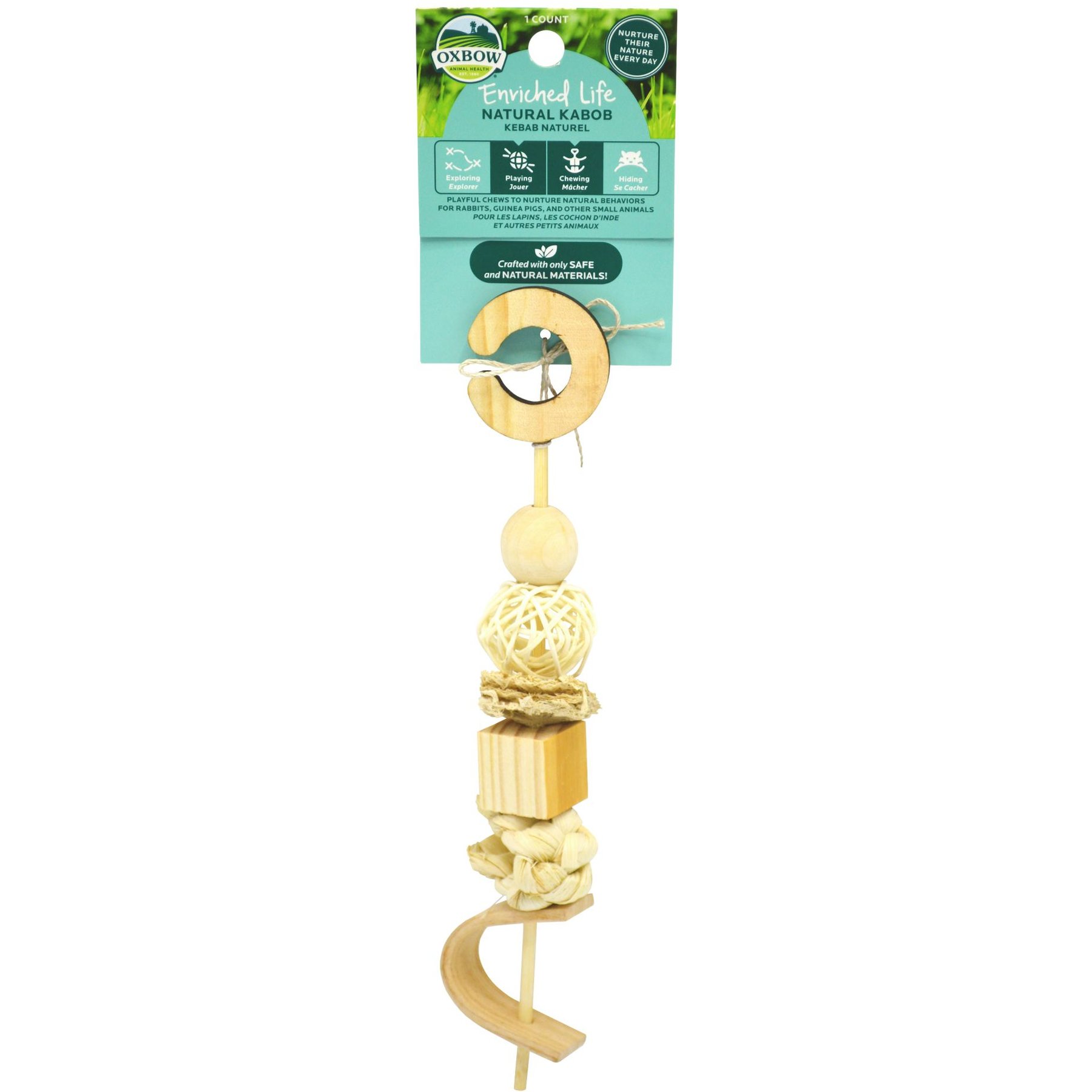 Oxbow Enriched Life Natural Kabob Small Animal Toy
