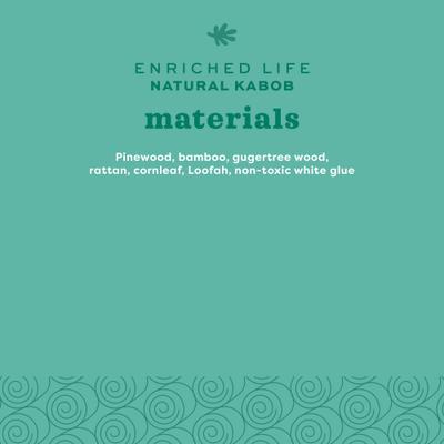 Show full view: Oxbow Enriched Life Natural Kabob Small Animal Toy slide 7 of 10