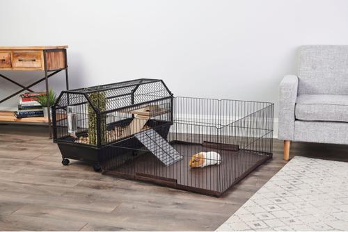 Show full view: Oxbow Enriched Life Play Yard Leakproof Small Pet Floor Cover, Large slide 6 of 10