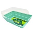 Oxbow Enriched Life Rectangle Small Animal Litter Pan with Removable Shield