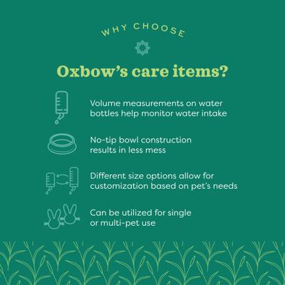 Show full view: Oxbow Enriched Life Rectangle Small Animal Litter Pan with Removable Shield slide 5 of 10