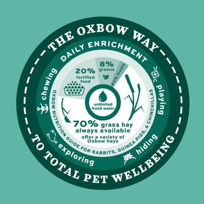 Show full view: Oxbow Enriched Life Rectangle Small Animal Litter Pan with Removable Shield slide 6 of 10