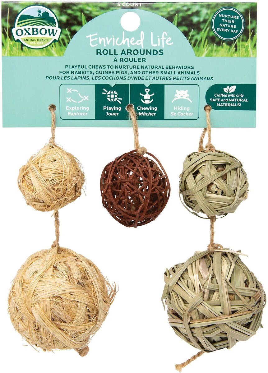 Oxbow Enriched Life Hide & Chew Roll Small Animal Toy