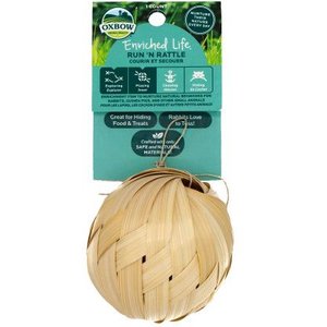 Oxbow Enriched Life Run 'n Rattle Small Pet Toy