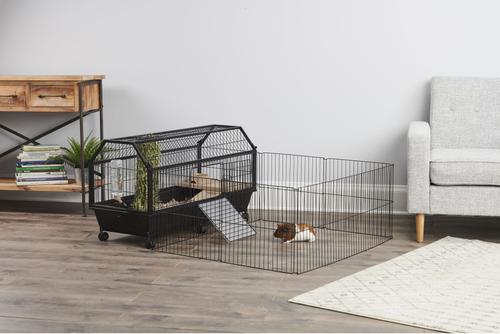 Show full view: Oxbow Enriched Life Small Animal Cage with Play Yard, Large slide 5 of 10