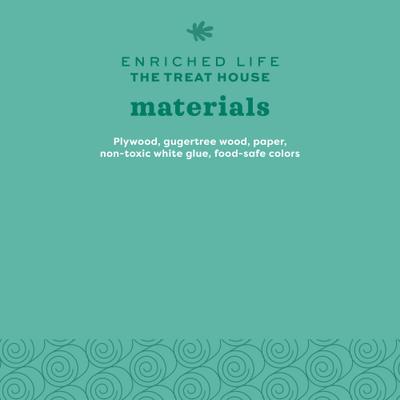 Show full view: Oxbow Enriched Life The Treat House Small Animal Toy slide 7 of 10