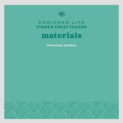 Show full view: Oxbow Enriched Life Timber Treat Teaser Small Pet Toy slide 4 of 7