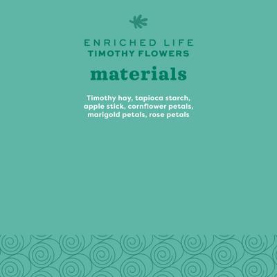 Show full view: Oxbow Enriched Life Timothy Flowers Small Animal Toy slide 7 of 10