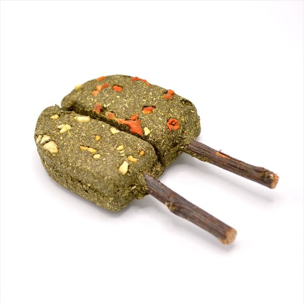 Guinea Pig Toys | Chewy - Woolly Brush Guinea Pig Leaf Toy