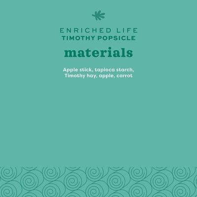 Show full view: Oxbow Enriched Life Timothy Popsicle Small-Pet Toy slide 7 of 8